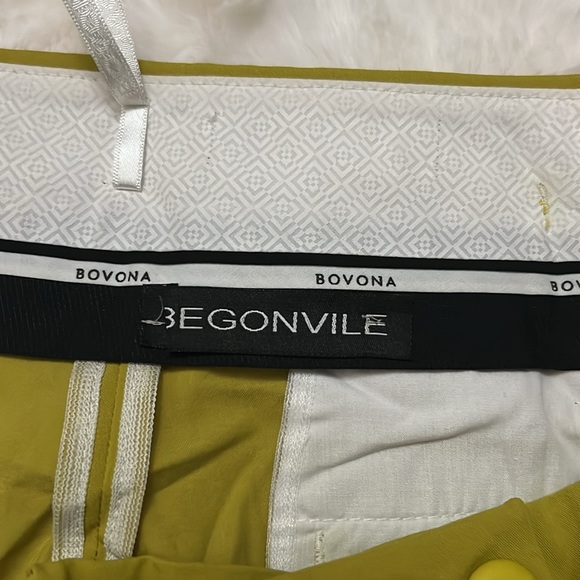 ❤️ 2 pc bundle BEGONVILLE pants set size 0 in mustard green Mittoshop Top size M - Picture 5 of 16